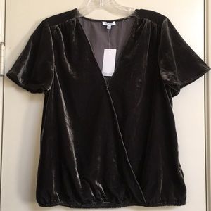 NWT Splendid Velvet Top